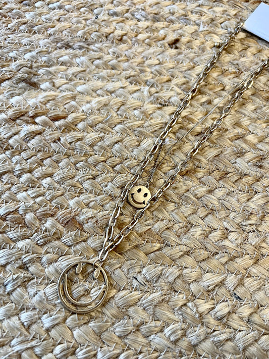 Angela Necklace in Gold