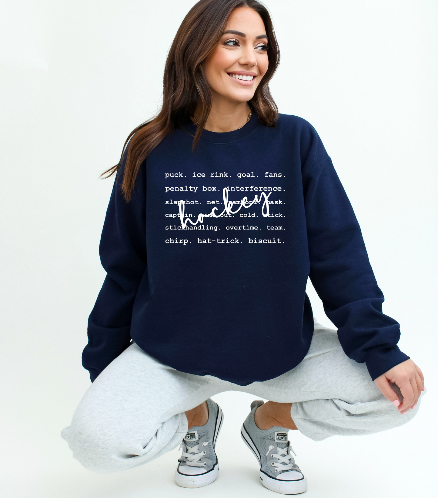 Sport Writing Sweatshirts - Multiple Options