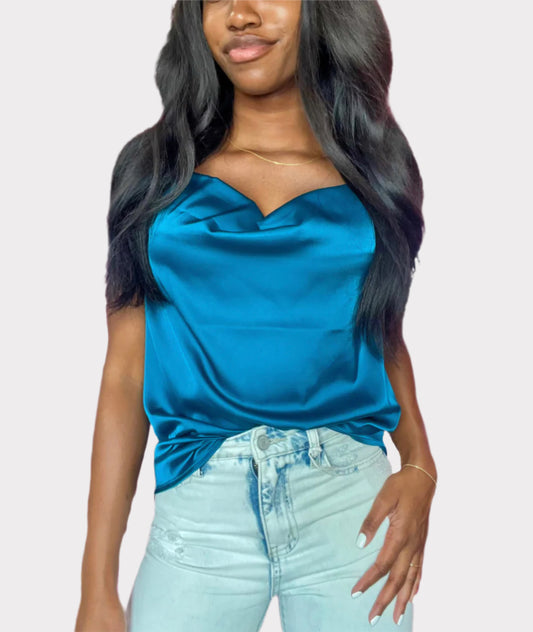 Angela Top in Blue