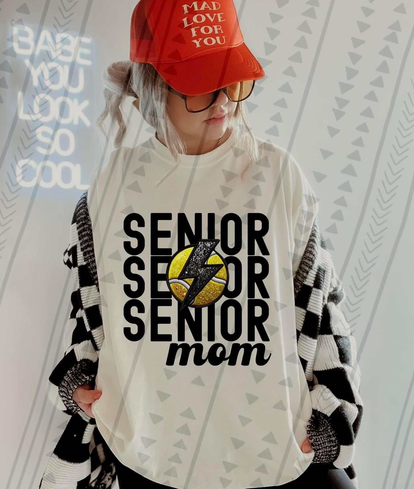 Senior Mom Graphic Tees - Multiple Sports