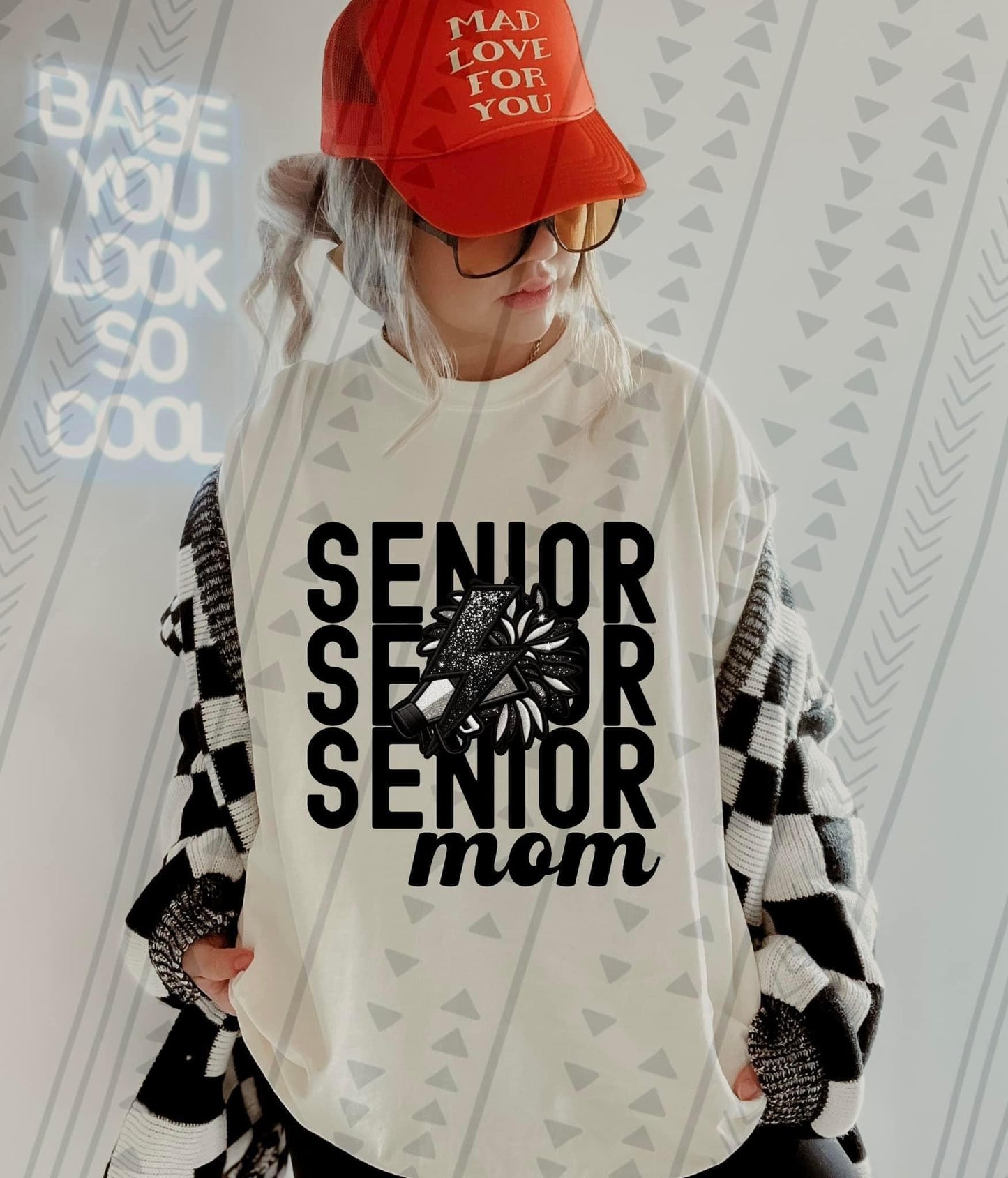 Senior Mom Graphic Tees - Multiple Sports