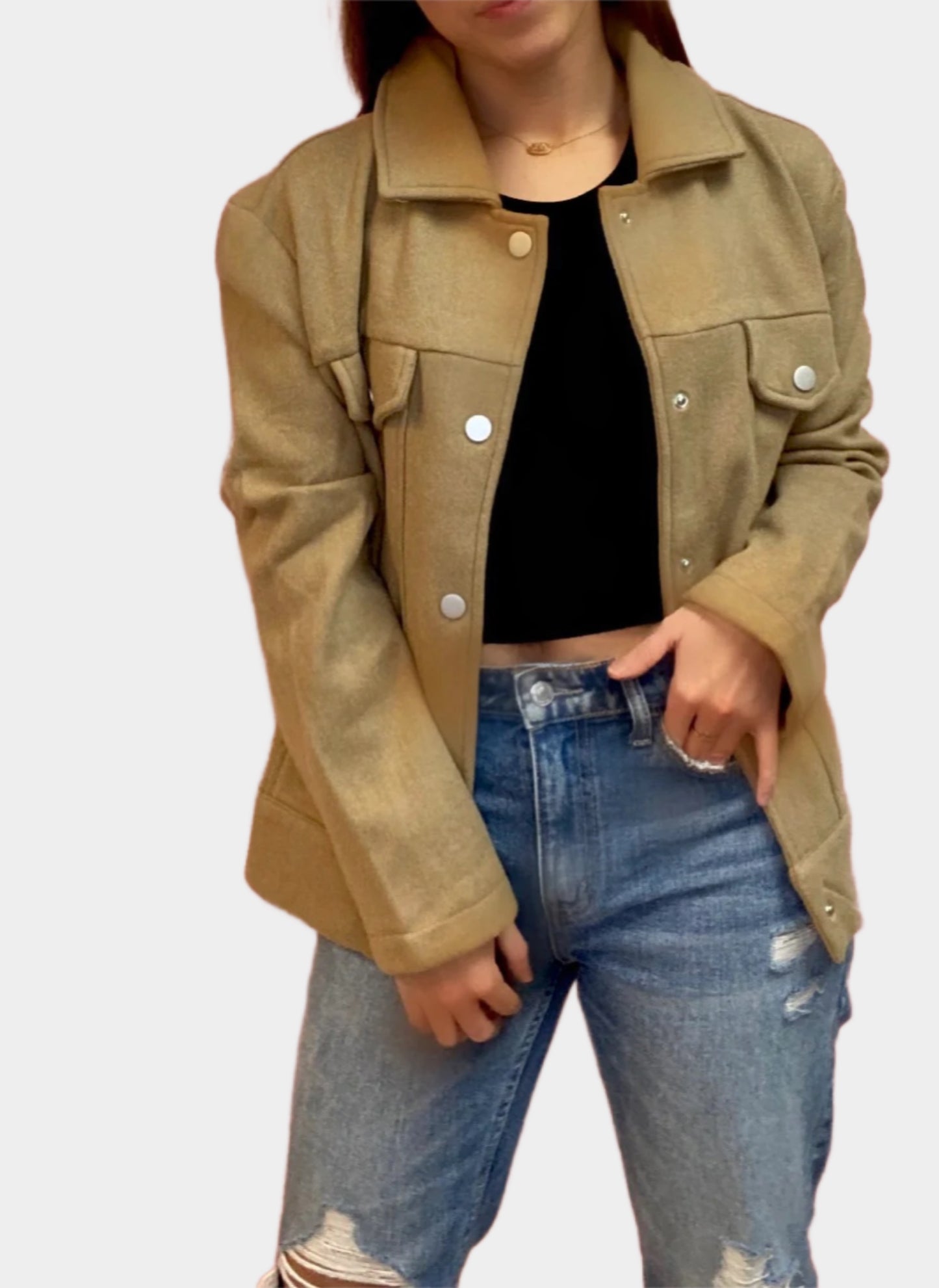 Madelyn Jacket  in Tan