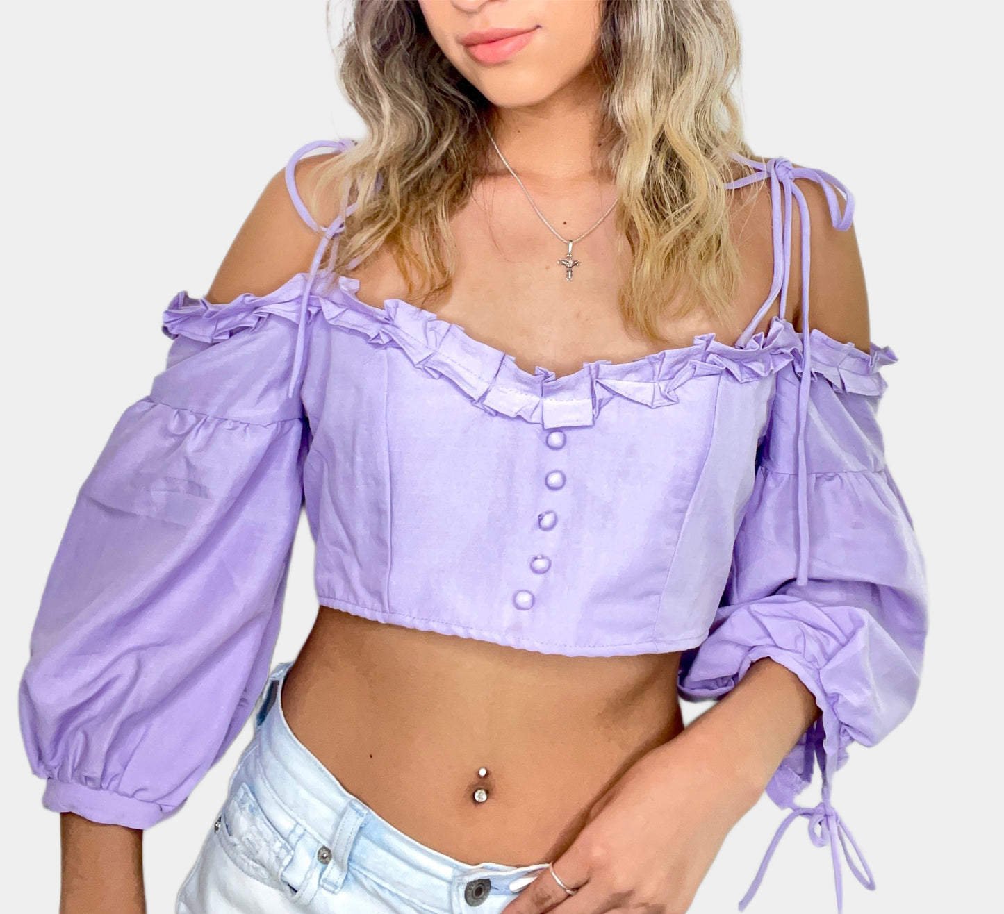 Lily Top in Purple