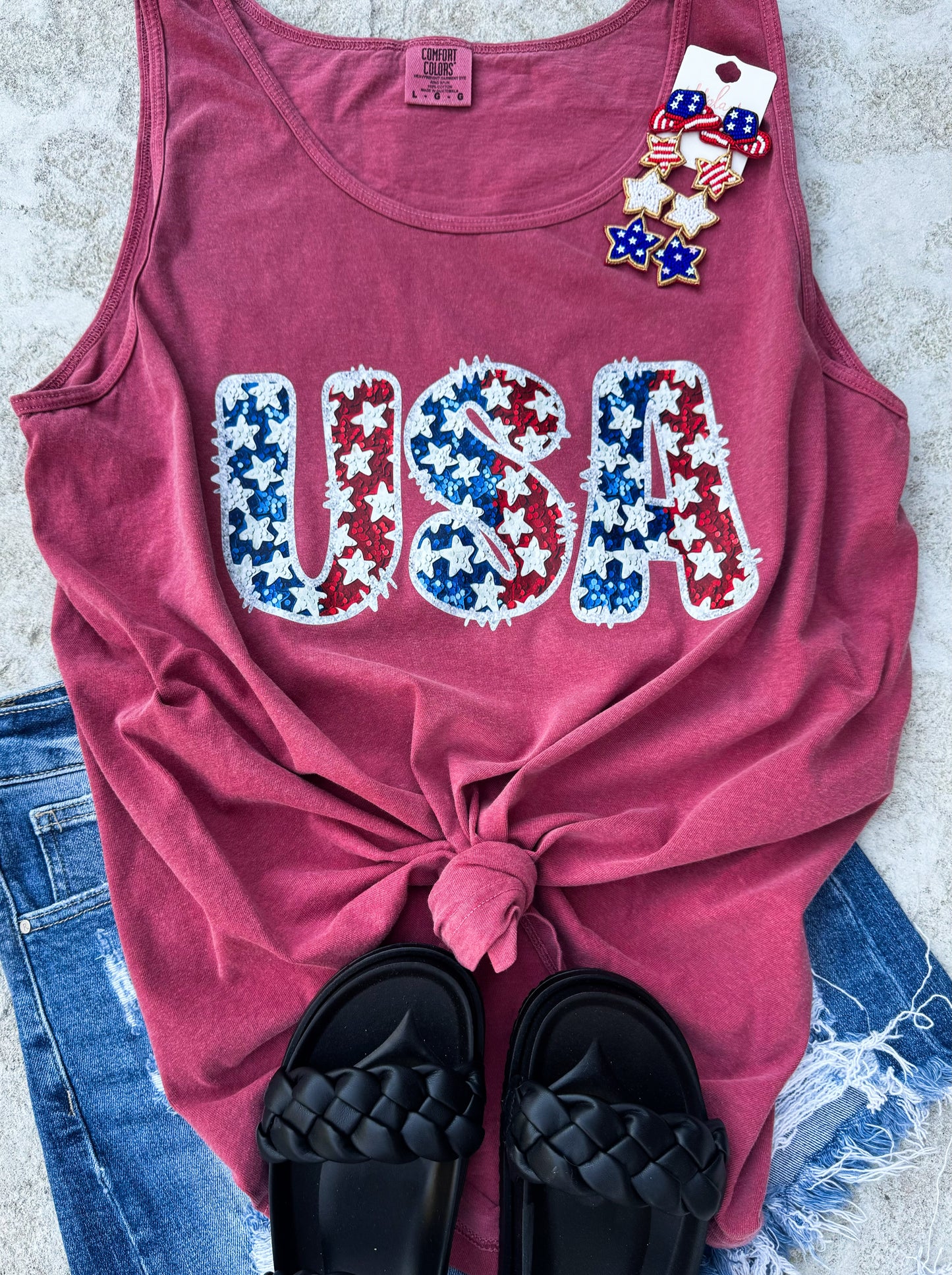 USA FAUX Sequence Tank