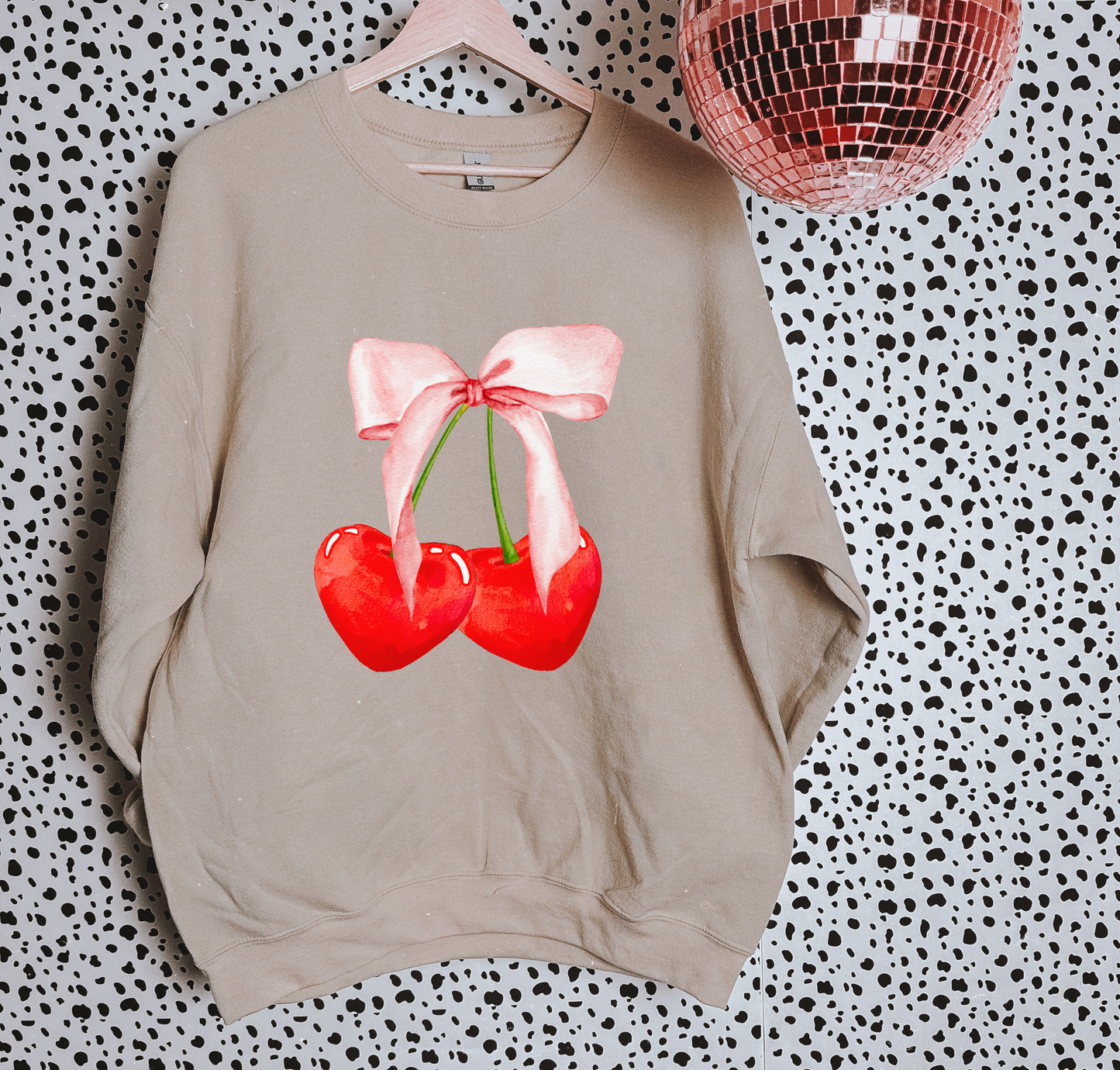 Trendy Cherry Sweatshirt
