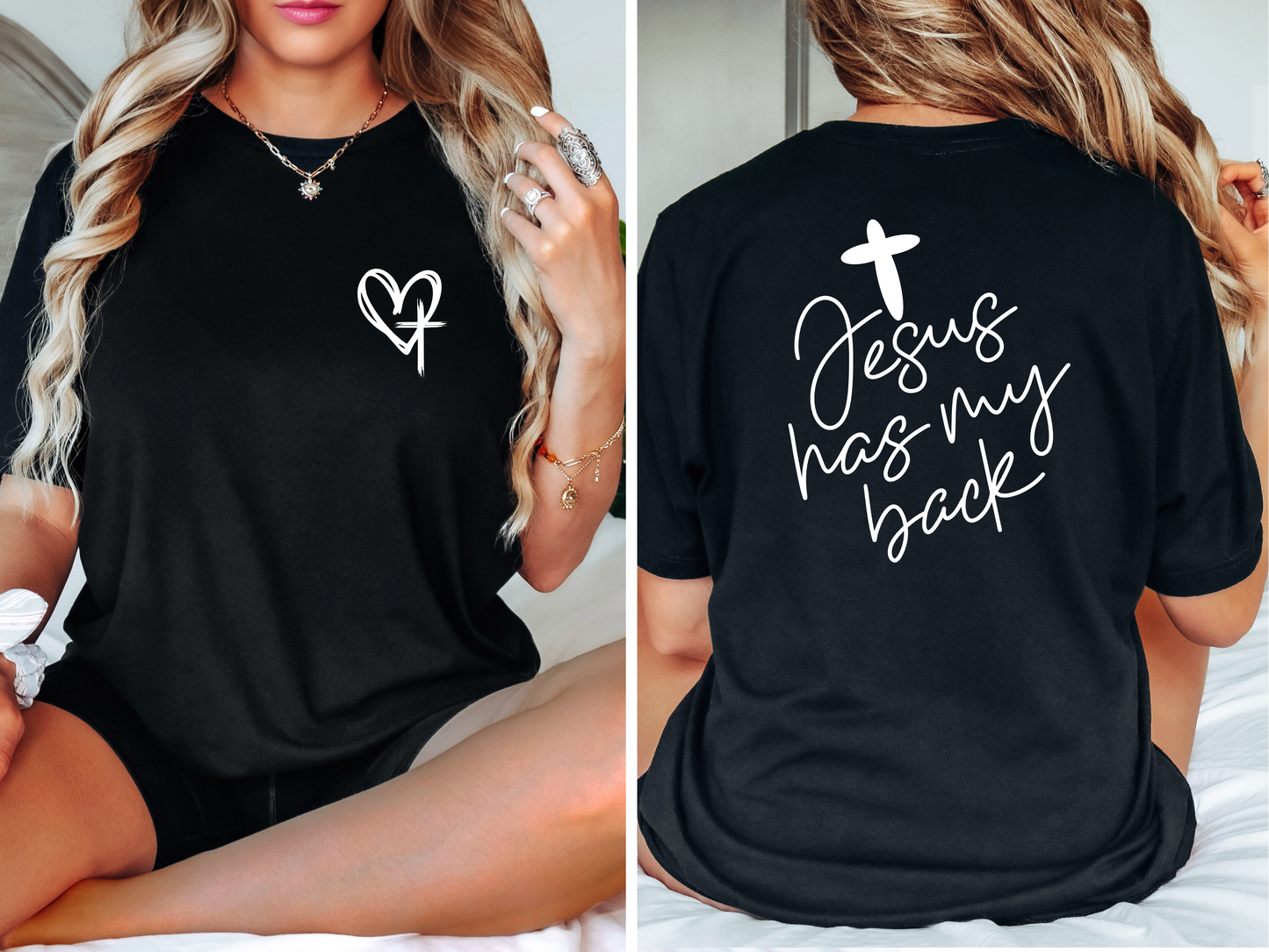 Jesus has my back - tee