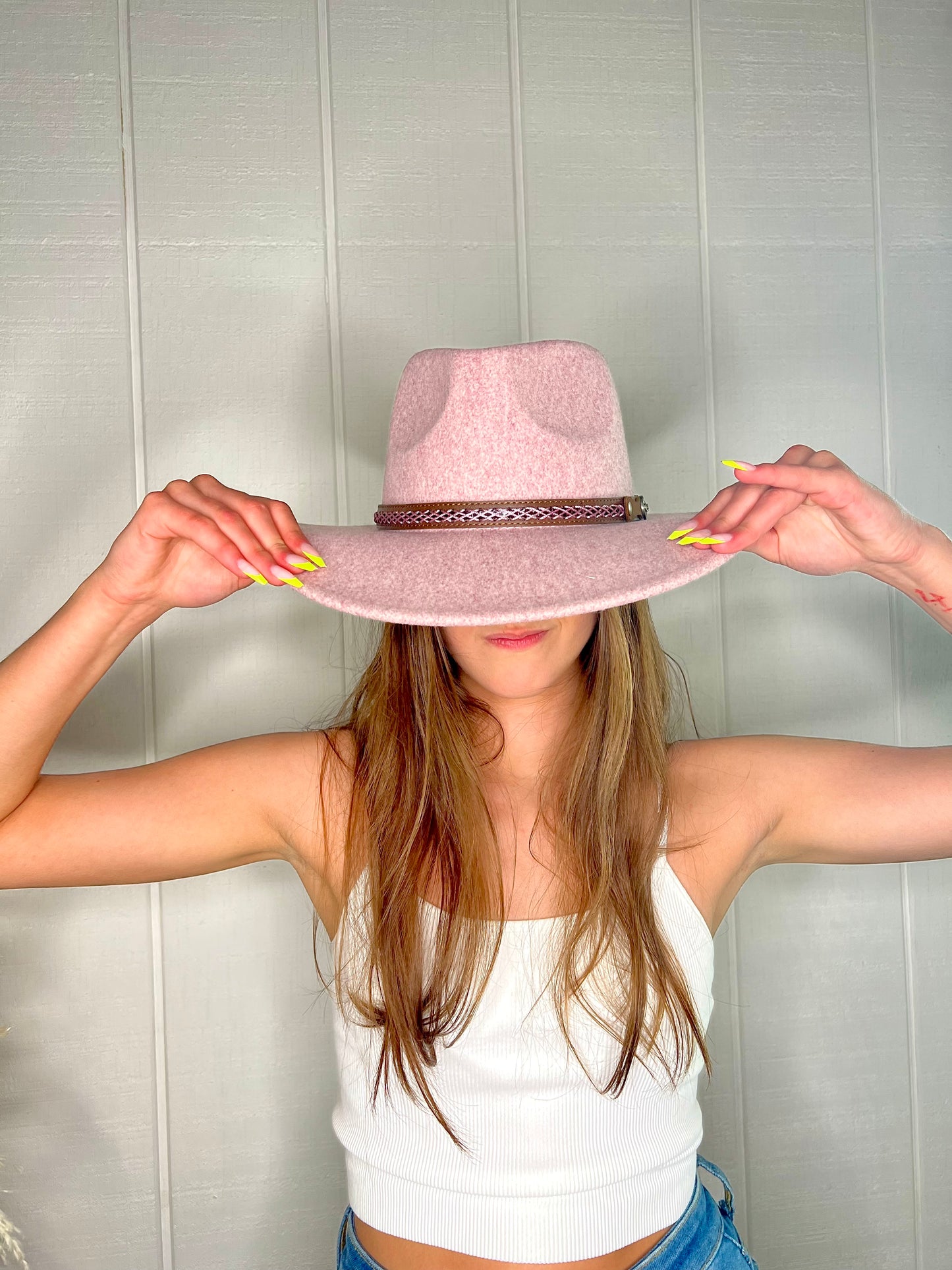 Kinley Hat in Pink