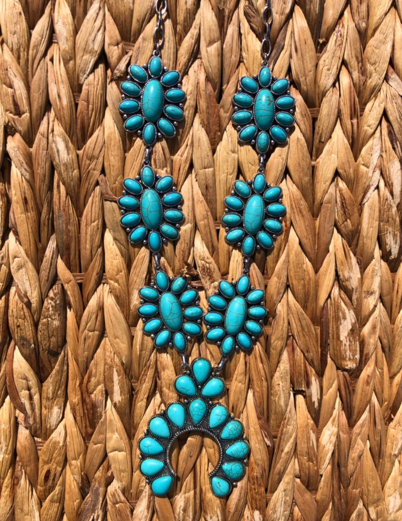Dolly Necklace in Turquoise